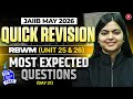 JAIIB Exam Preparation 2026 | JAIIB RBWM Unit 25 &amp; 26 | Quick Revision | By Aarti Pathak