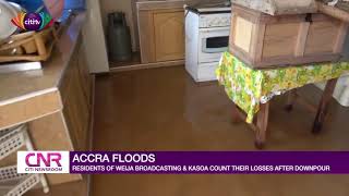 Residents of Weija broadcasting and Kasoa count their losses after downpour | Citi Newsroom