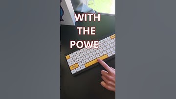 I made a keyboard sound better with FLEX SEAL!? #Shorts