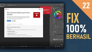 Download lagu FIX(100% Work) Cara Mengatasi 'This unlicensed Adobe App Has Been Disabled' Terbaru 2024
