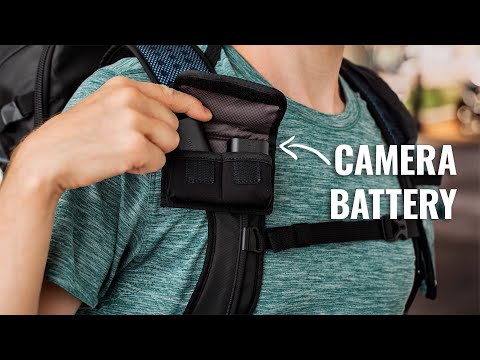 Camera Battery Pouch For Canon, Nikon, Sony, Fuji Mirrorless Cameras | Tenba Reload