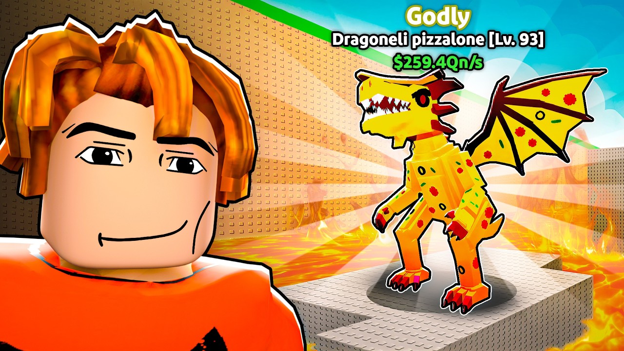 Я Получил ВСЕХ БОЖЕСТВЕННЫХ БРЕЙНРОТОВ! 😱 Survive LAVA for Brainrots! в Роблокс!