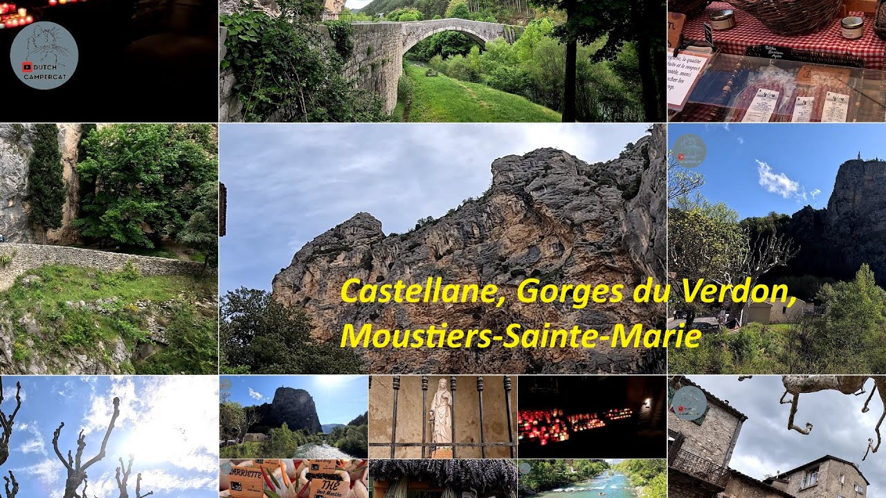 Castellane, Gorges du Verdon, Moustiers-Sainte-Marie.