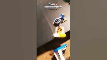 IIT kanpur🔥🦾 Hovermania Competition techkriti23 1st round #engineeringprojects #shorts