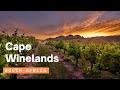Cape Winelands - South Africa | Stellenbosch Franschhoek [4k]