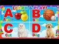 ABC A For Apple | B For Ball | C For Cat | ABCD |  Latest Kids Learning Video
