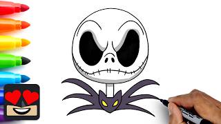 How To Draw Jack Skellington