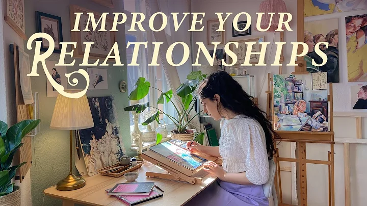 Things I learned about Healthy Relationships  Forest Visit & Watercolor Painting  Cozy Art Vlog