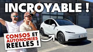 Essai TESLA MODEL Y propulsion : des CONSOS pas CROYABLES !