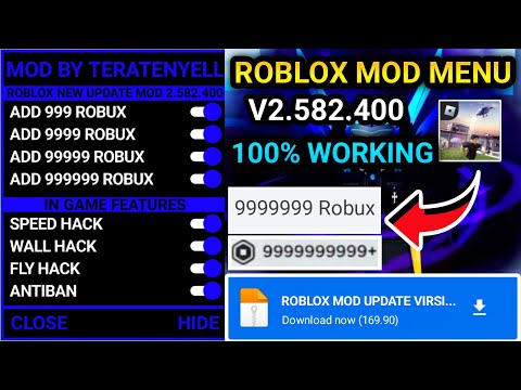 Roblox Mod Menu v2.582.400  Roblox Mod Apk 2.582 Media Fire