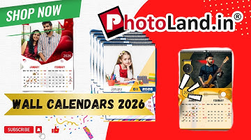 Create your own Personalized Wall Calendar and let your memories brighten every month of the year! 💖