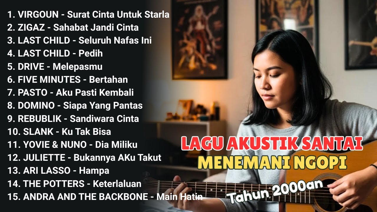 PLAYLIST NOSTALGIA LAGU POP 2000-AN INDONESIA HITS BUAT SANTAI & KERJA | Full Album Kenangan SMA