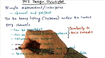 PTS Design Principles - Georgia Tech - Advanced Operating Systems
