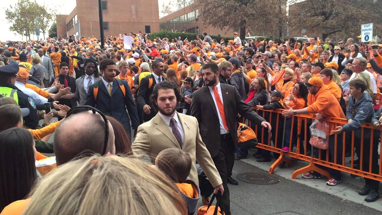 Vol Walk- Senior Day vs. Vandy 2015