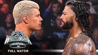 Roman Reigns vs Cody Rhodes Ambulance Full Match WWE