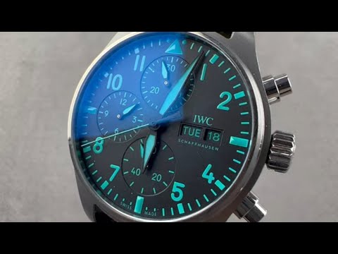 Lewis Hamilton's IWC Pilot's Watch Chronograph 