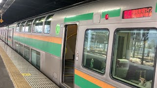 宇都宮線・湘南新宿ライン(快速)車窓(1階)宇都宮→新宿/ E231系グリーン車 宇都宮1535発(逗子行)