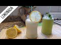 COMO HACER LIMONADA / Dos tipos de limonada casera / Receta fácil y rápida / Muy refrescante