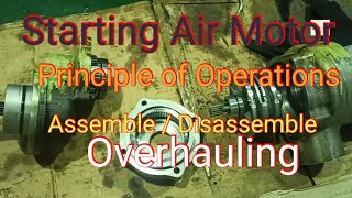 Starting Air Motor Principle | Overhauling