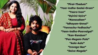 GV PRAKASH SAINDHAVI HIT SONGS TAMIL LATEST