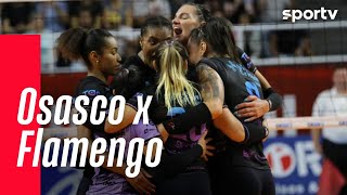 OSASCO 3 X 1 SESC-FLAMENGO | MELHORES MOMENTOS | SUPERLIGA FEMININA DE VÔLEI | sportv