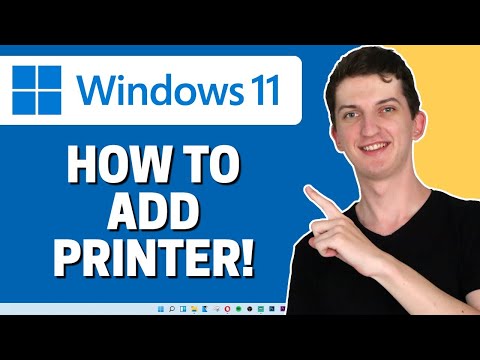 How To Add Printer Or Scanner In Windows 11 - WORKS