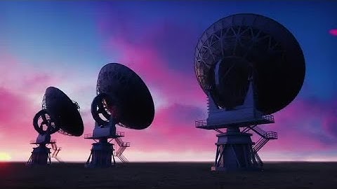 Large Array Radio Telescope Pack Stock Motion Graphics
