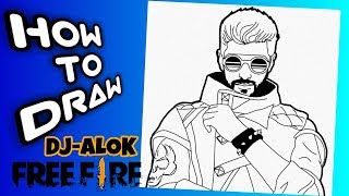 Featured image of post Dibujos De Free Fire Para Colorear Alok Garena free fire hack generator