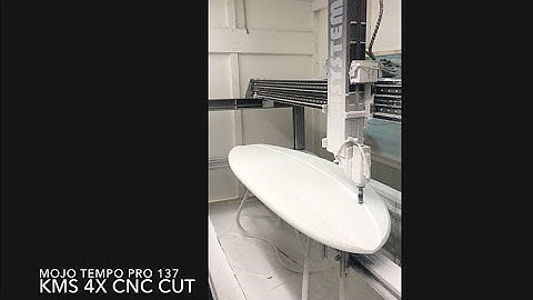CNC shaping  - MOJO Tempo Pro 137
