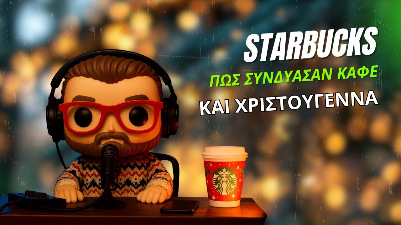 STARBUCKS: Πώς συνδύασαν τον καφέ & τα Χριστούγεννα! #starbucks #coffee #christmas Thumbnail