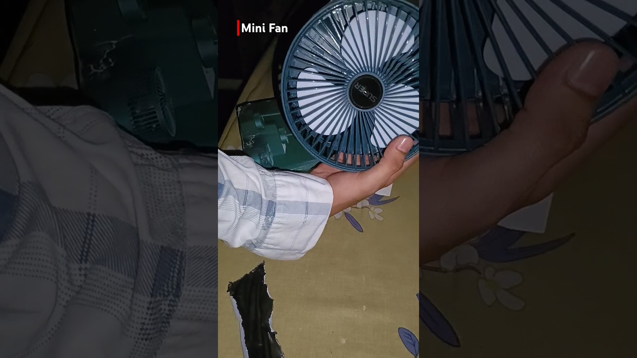 digital mini fan | small fan 