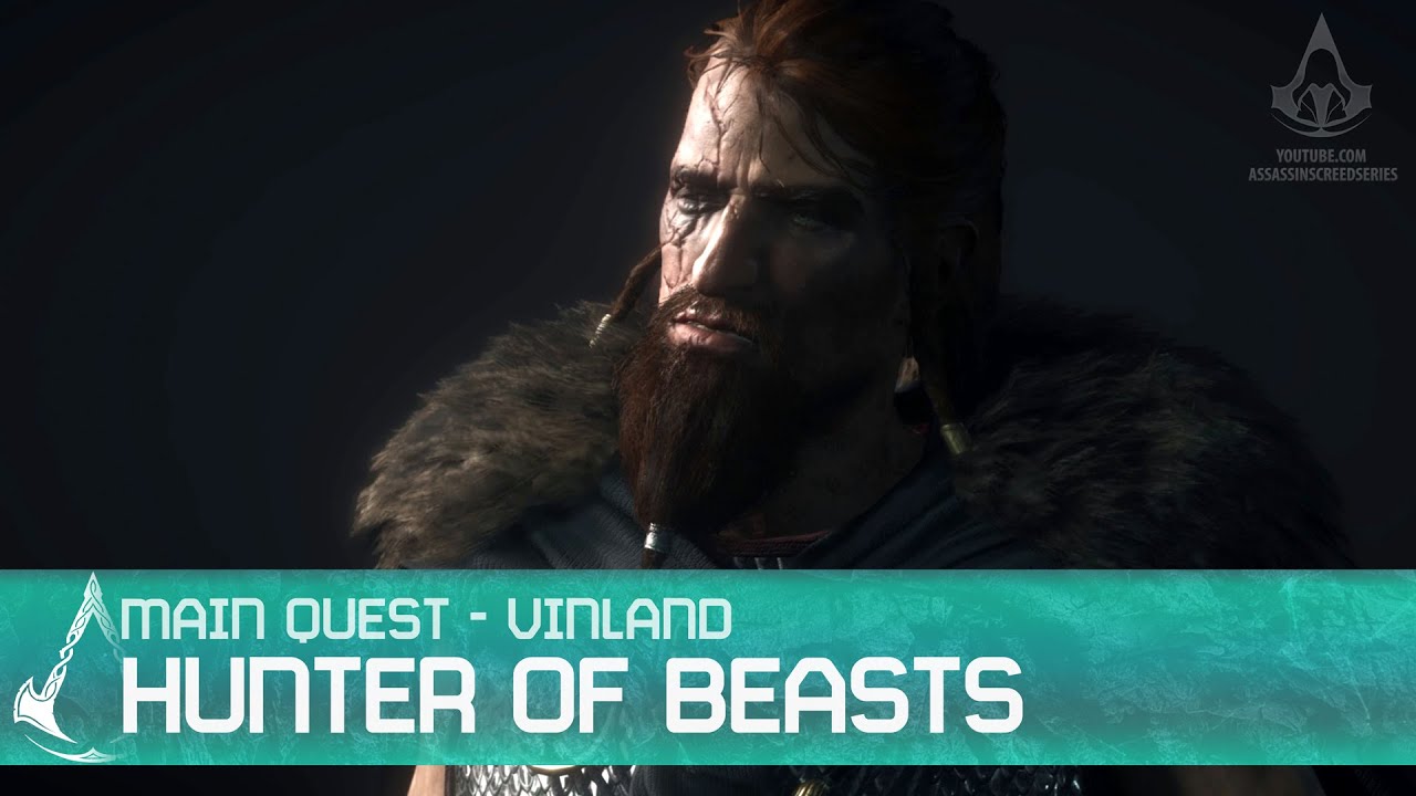 Assassin's Creed Valhalla Hunter of Beasts [Vinland Arc Main Quest