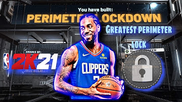 *NEW* BEST PERIMETER LOCKDOWN ON NBA 2K21! MOST OVERPOWERED LOCKDOWN BUILD ON NBA 2K21 ! 50+ BADGES