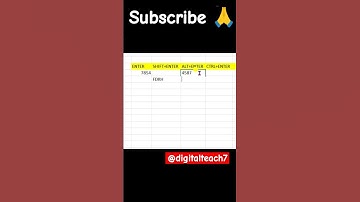 Trick 🔥🔥 #trendingshorts #excel #ytshort#tricks#shorts#shortsfeed #trending #shortvideo #msexcel