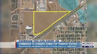 Resident expresses concerns as Commission considers rezoning for Solid Waste transfer station in...