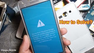 Security Error This Phone has been Flashed with unauthorized Software & Locked Solution waqas mobile screenshot 4