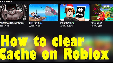 How to Clear Cache Files on Roblox! (Delete Roblox Cache Guide)