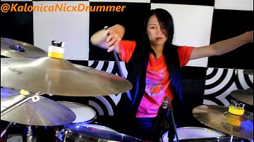V1MAST ~ Kurikulum Hatimu (2,5 min) Drum Cover by Kalonica NICX