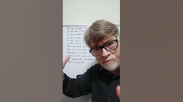 Do You Make This Common Error with the Word Hardly? Many Do - English Tutor Nick P