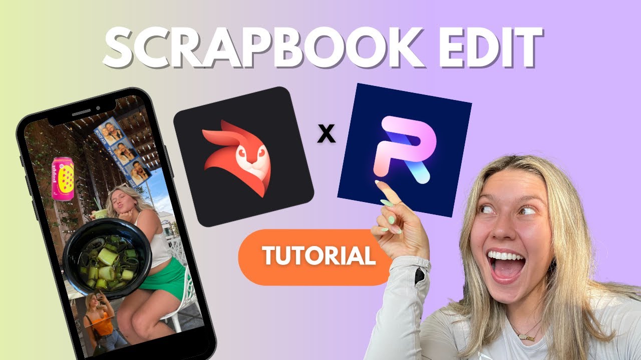NEW Scrapbook Edit on TikTok & Instagram Tutorial YouTube