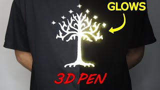 3D Pen WEARABLE Electronics - Lord of the Rings LED Shirt