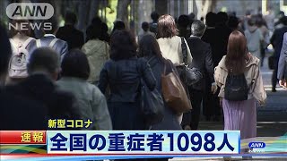 全国の重症者1098人　6日連続で1000人超　厚労省(2021年5月6日)
