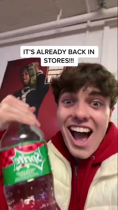 SPRITE CRANBERRY IS BACK IN STORES shorts YouTube