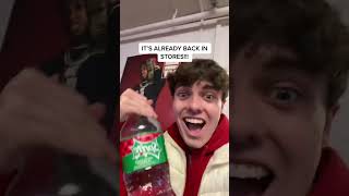 Video thumbnail of "SPRITE CRANBERRY IS BACK IN STORES #shorts"