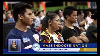 Mass indoctrination Day 8 | Members Church of God International.(TAGALOG)#mcgi #massindoctrination