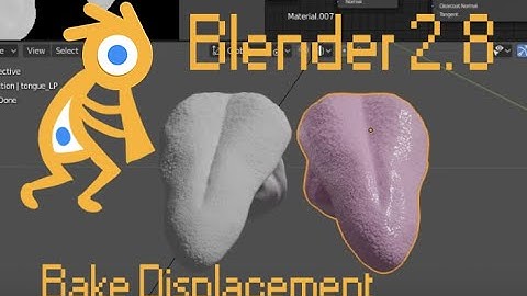 Blender 2.8 Baking Displacement Map w/Multires