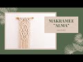 DIY Makramee Wandbehang selber machen für Beginner bzw. Anfänger - Schritt für Schritt Anleitung