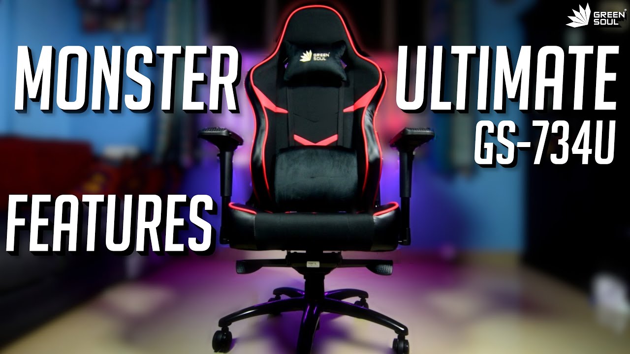 Green Soul Monster Ultimate T Multi Functional Chair Gs 734u Features Youtube