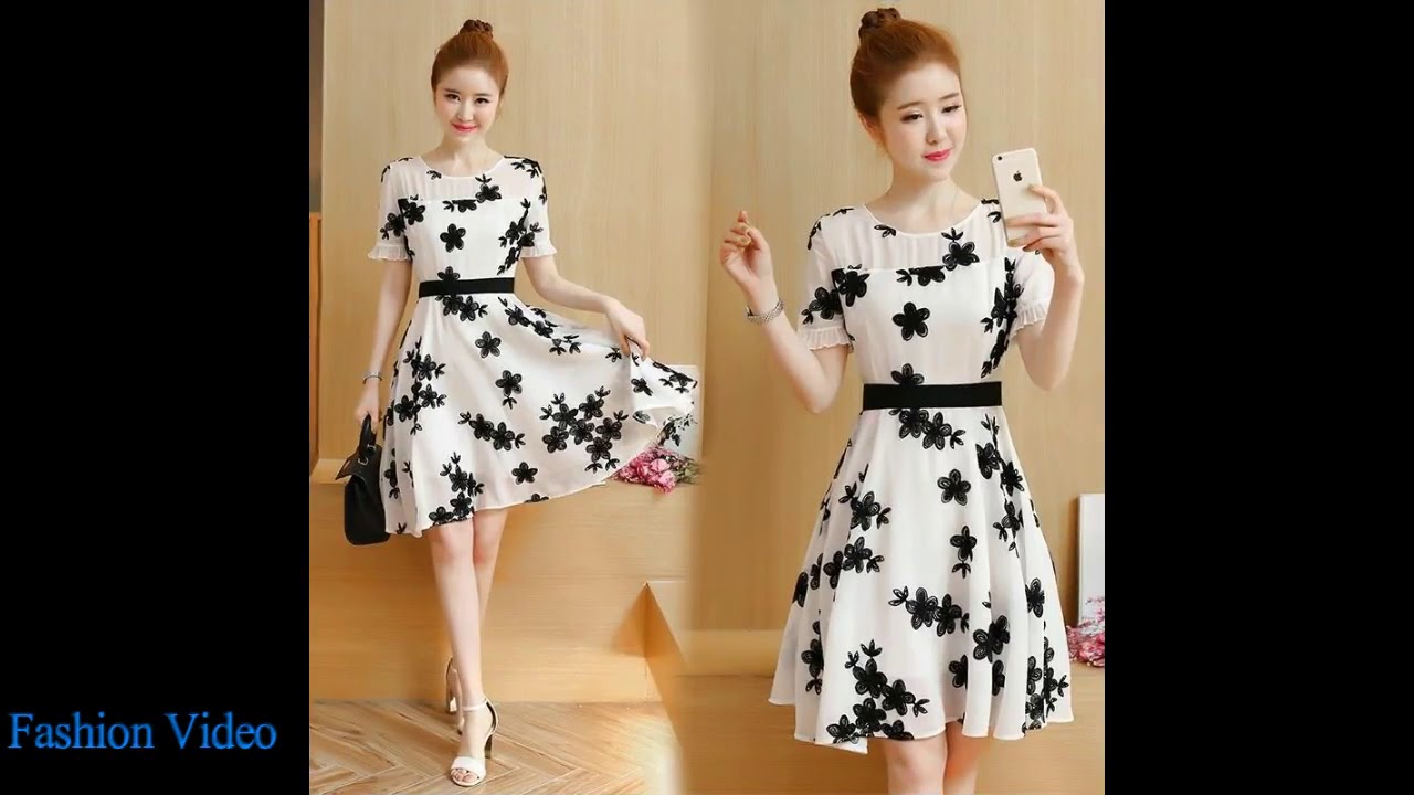 korean frocks for ladies