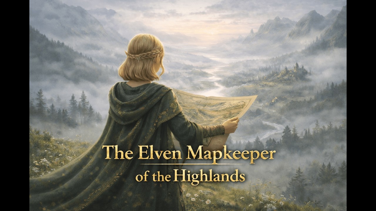 The Elven Mapkeeper of the Highlands– Calm Celtic Fantasy Music (No Lyrics)